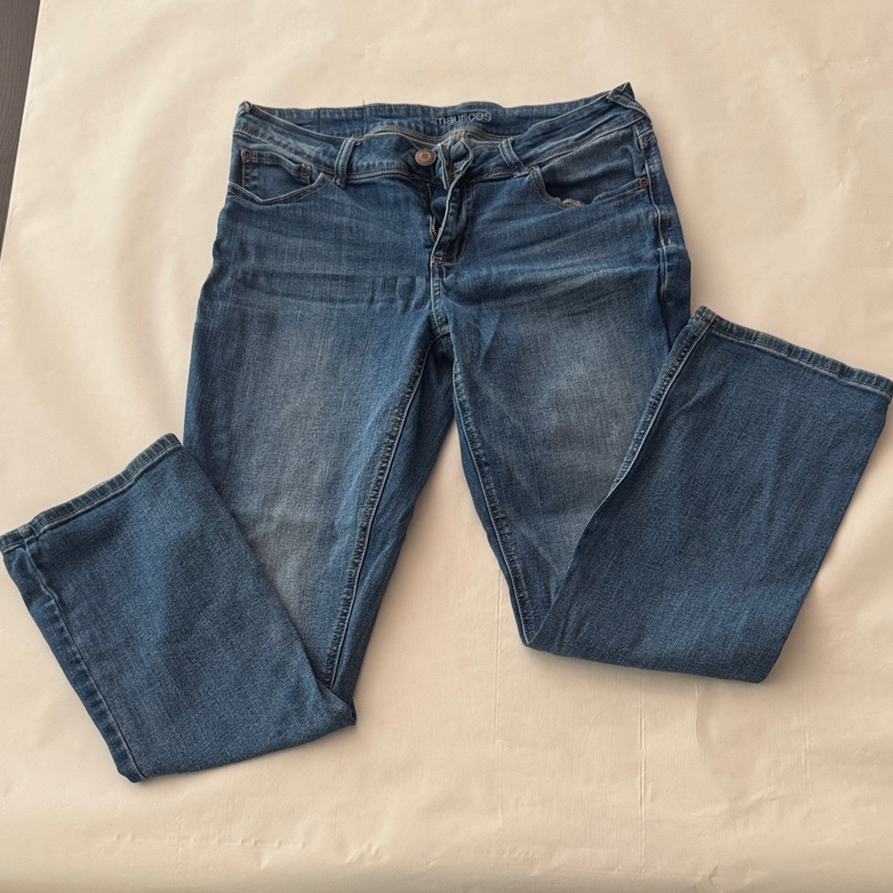 Maurices Women's Straight Leg Blue Jeans